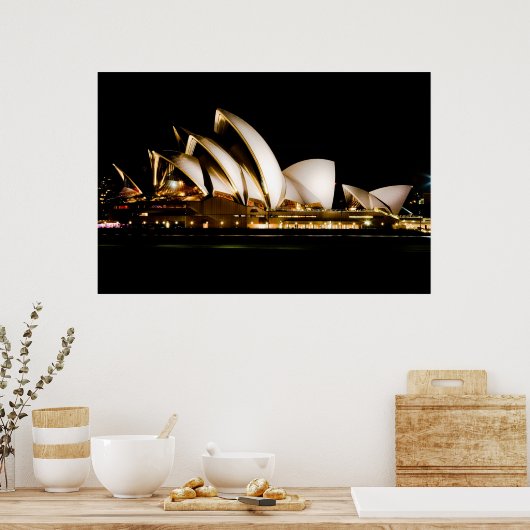 Sydney Opera House Poster (Küche)