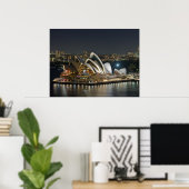 Sydney Opera House Poster (Heimbüro)