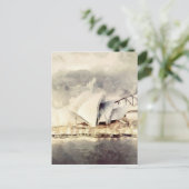 Sydney Opera House Postkarte (Stehend Vorderseite)
