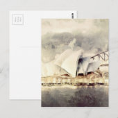 Sydney Opera House Postkarte (Vorne/Hinten)
