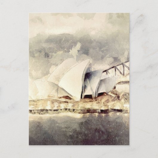Sydney Opera House Postkarte (Vorderseite)