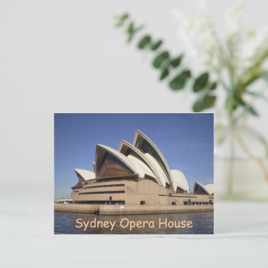 Sydney Opera House Postkarte (Stehend Vorderseite)