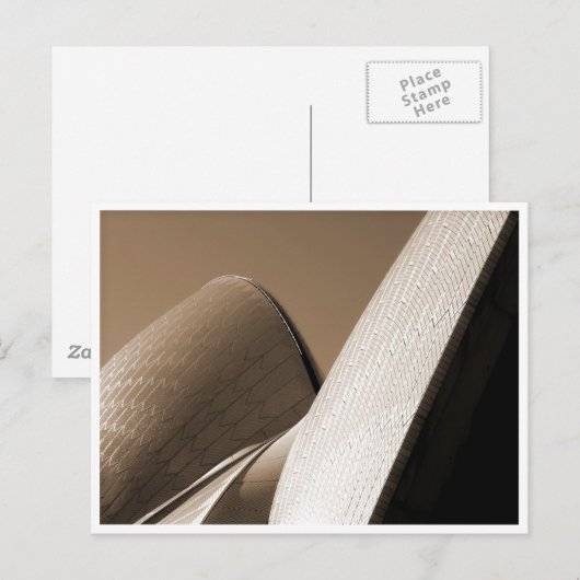 Sydney Opera House Postkarte (Vorne/Hinten)