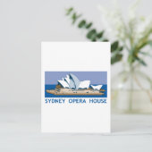 Sydney Opera House Postkarte (Stehend Vorderseite)
