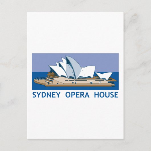 Sydney Opera House Postkarte (Vorderseite)