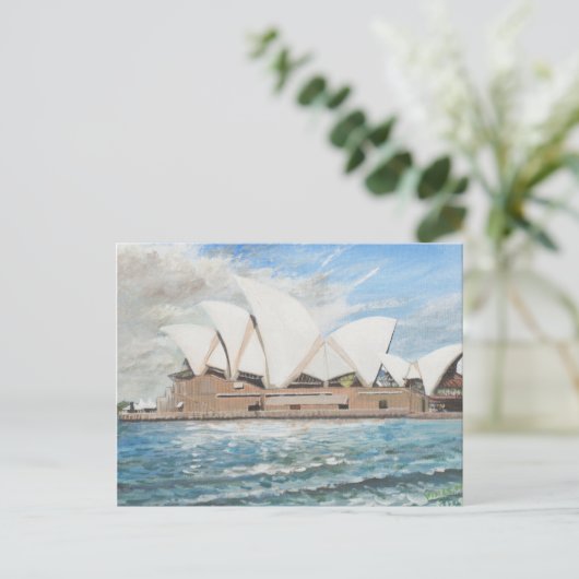 Sydney Opera House Postkarte (Stehend Vorderseite)