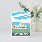 Sydney Opera House Postkarte (Stehend Vorderseite)