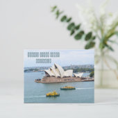 Sydney Opera House Postkarte (Stehend Vorderseite)