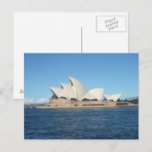 Sydney Opera House Postkarte (Vorne/Hinten)