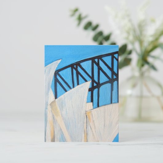 Sydney Opera House Postkarte (Stehend Vorderseite)