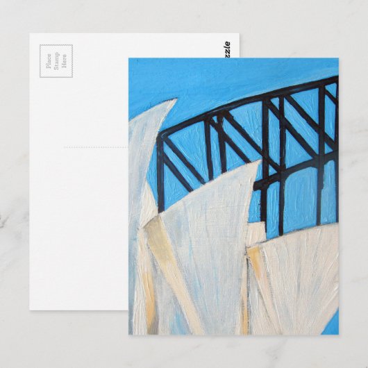 Sydney Opera House Postkarte (Vorne/Hinten)