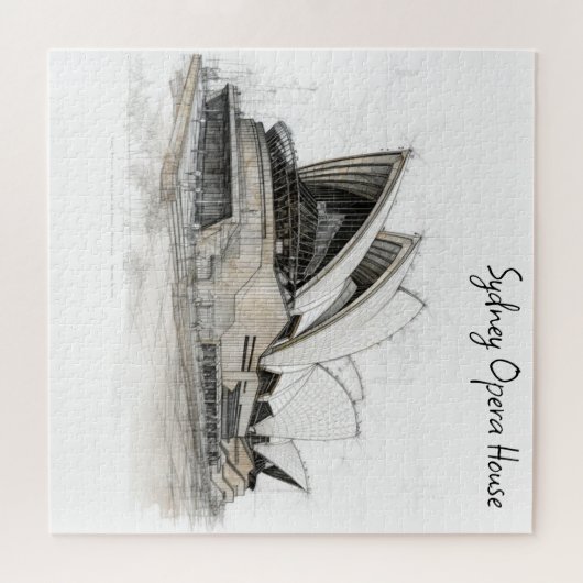 Sydney Opera House Puzzle (Horizontal)