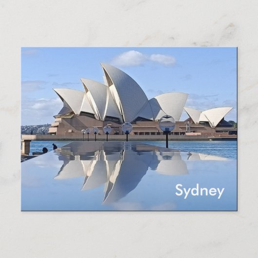Sydney Opera House Reflections Postkarte (Vorderseite)