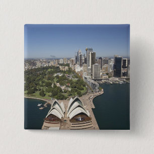 Sydney Opera House, Royal Botanic Gardens, CBD Button