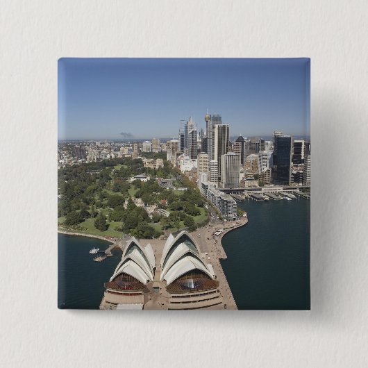 Sydney Opera House, Royal Botanic Gardens, CBD Button (Vorderseite)