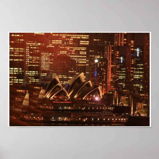 Sydney Opera House Sparkling, Sydney Opera Hous.. Poster (Vorne)