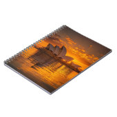 Sydney Opera House Sunrise Notebook Notizblock (Linke Seite)