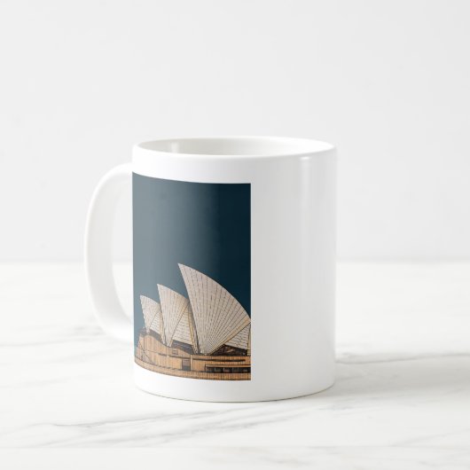 Sydney Opera House Tasse (Vorderseite Links)