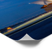 Sydney Opera in der Nacht Poster (Ecke)