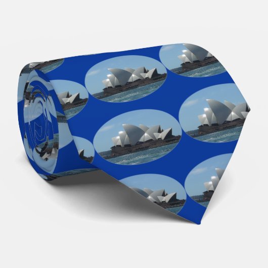 Sydney Opera Krawatte (Gerollt)