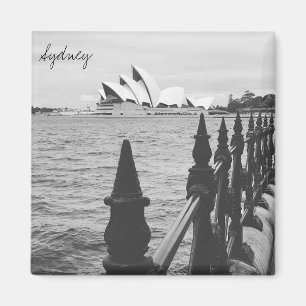 Sydney Opernblick Magnet