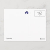 Sydney Opernhaus am Australientag Postkarte (Rückseite)