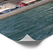 Sydney Opernhaus außen, Sydney, New South Poster (Ecke)