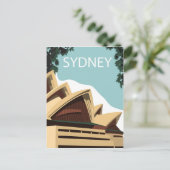 Sydney, Opernhaus, Australien Postkarte (Stehend Vorderseite)