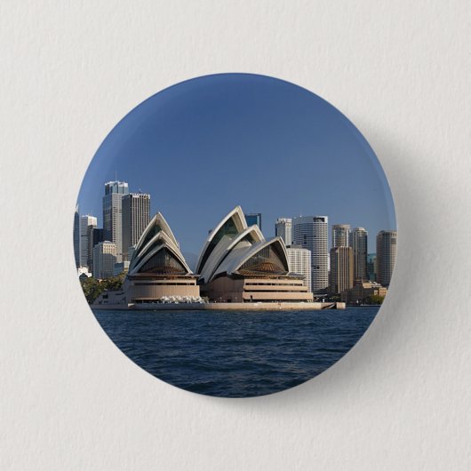 Sydney-Opernhaus Button (Vorderseite)