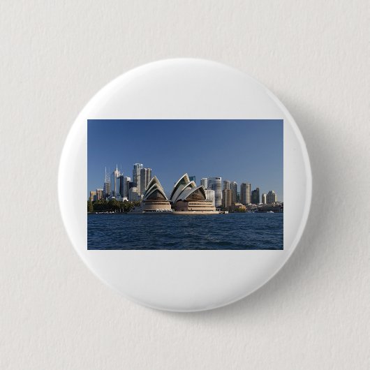 Sydney-Opernhaus Button (Vorderseite)
