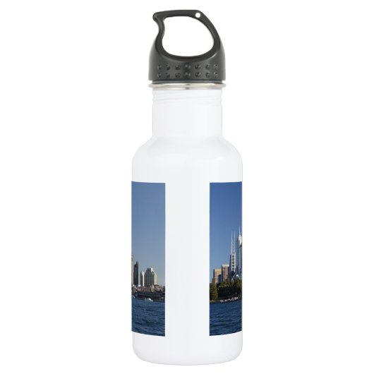 Sydney-Opernhaus Edelstahlflasche (Rückseite)