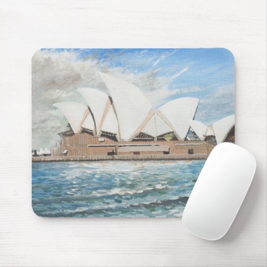 Sydney-Opernhaus Mousepad (Mit Mouse)