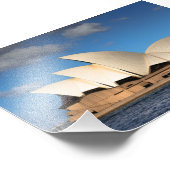 Sydney Opernseite Blick auf Ferry Australia Fotodruck (Ecke)