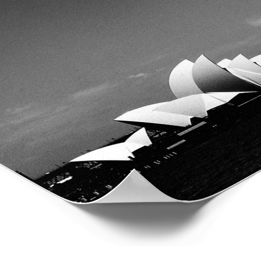 Sydney Oprah House Poster (Ecke)