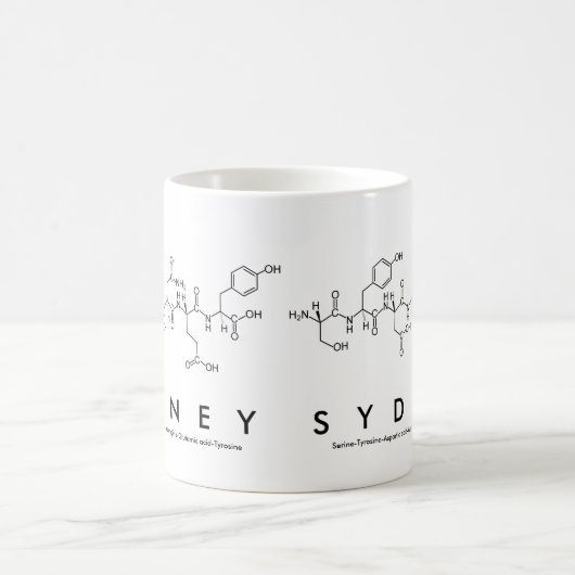 Sydney Peptidname Tasse (Mittel)