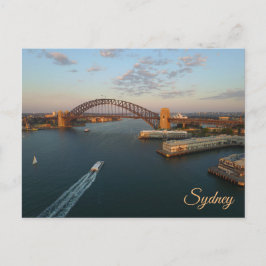 Sydney Postcard - Foto aus der Luft des Hafens von Postkarte