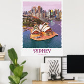 Sydney Poster (Heimbüro)