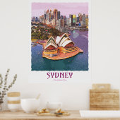 Sydney Poster (Küche)