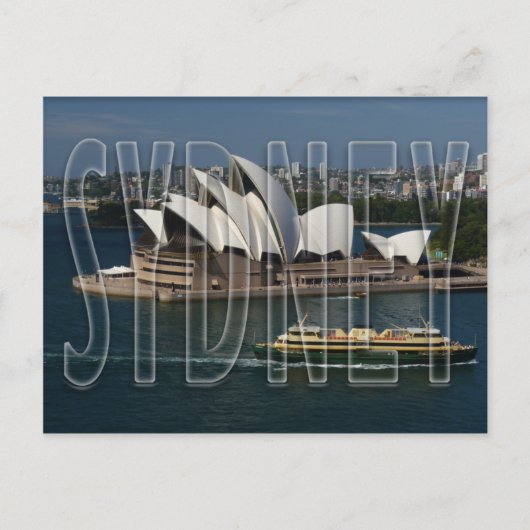 Sydney Postkarte (Vorderseite)