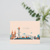 sydney postkarte (Stehend Vorderseite)