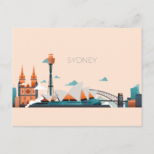 sydney postkarte (Vorderseite)