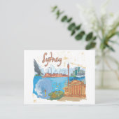 Sydney Postkarte (Stehend Vorderseite)