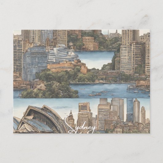 Sydney Postkarte (Vorderseite)