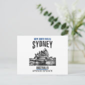 Sydney Postkarte (Stehend Vorderseite)