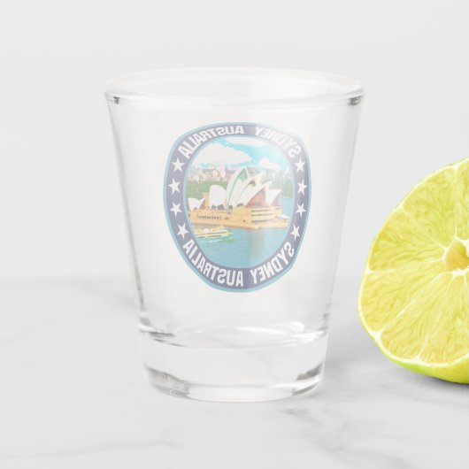 Sydney Schnapsglas (Rückseite)
