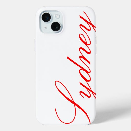Sydney - schöner iPhone Case (Rückseite)