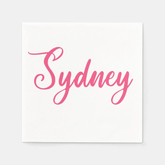 Sydney Serviette (Vorderseite)