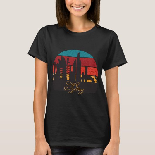 Sydney Silhouette T-Shirt (Vorderseite)