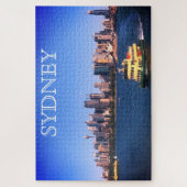 Sydney Skyline Fähre Puzzle (Vertikal)