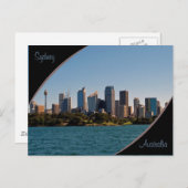 Sydney Skyline Postcard Postkarte (Vorne/Hinten)